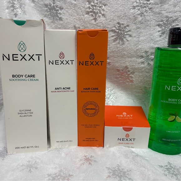Nexxt Other - Nexxt Body, Hair, and nail care Set 5 piece Bundle